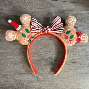 Walt Disney World gingerbread man Mickey ears